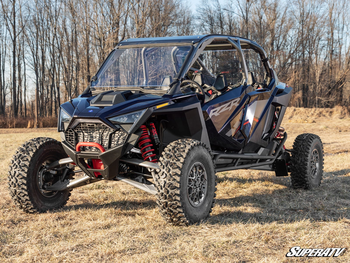 SuperATV Polaris RZR Pro R 4 Heavy-Duty Nerf Bars - installed