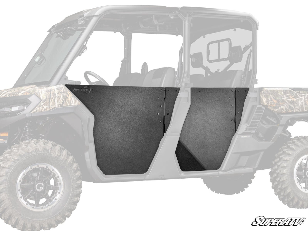SuperATV Can-Am Defender HD11 MAX HDPE half doors