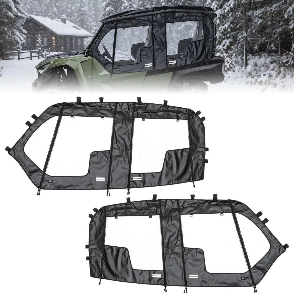UTV Soft Upper Doors For 2021+ YAMAHA Wolverine X4