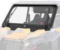 UTV Vented Front Glass Windshield with 2 Manual Wipers, Scratch-Resistant for Polaris RZR XP 1000 / XP S 1000 / XP 4 1000 2024-2026