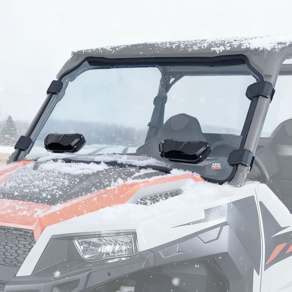 Vented Front Full Windshield for Polaris General 1000 / 4 1000 / XP 1000 / XP 4 1000 (2016-2026)