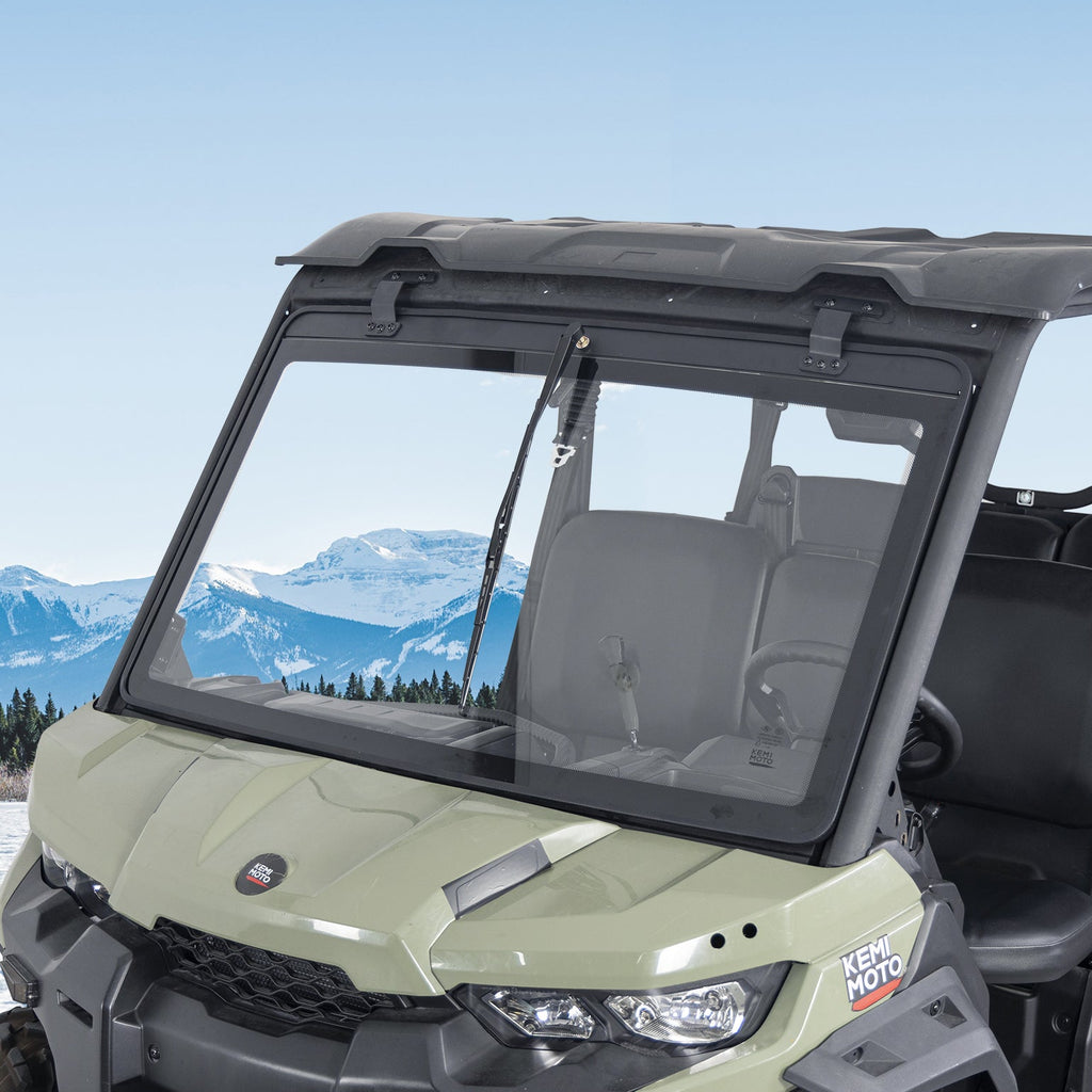 Vented Full Windshield For Can-Am Commander Maverick Sport Trail  (2018–2026)