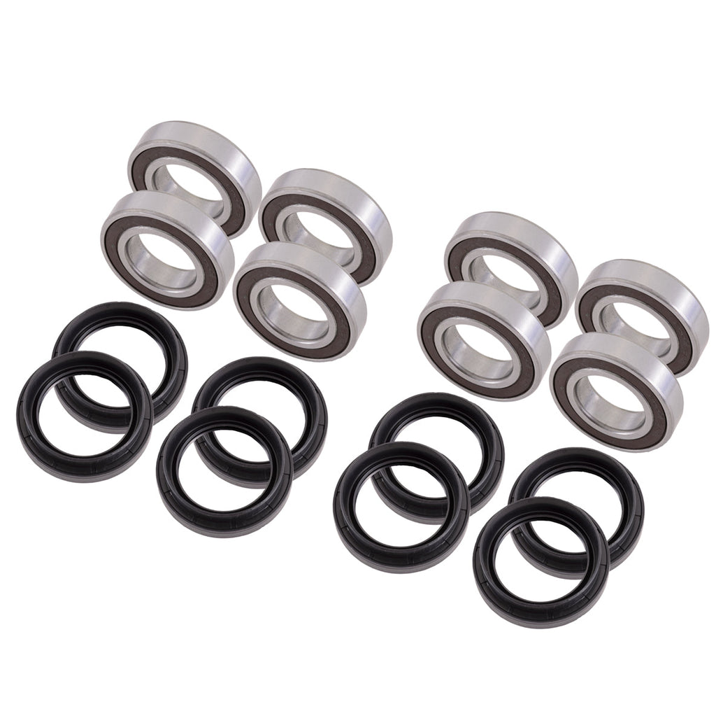 Yamaha Viking / Kodiak Front & Rear Wheel Bearing Kit 93106-38047-00 93306-00615-00