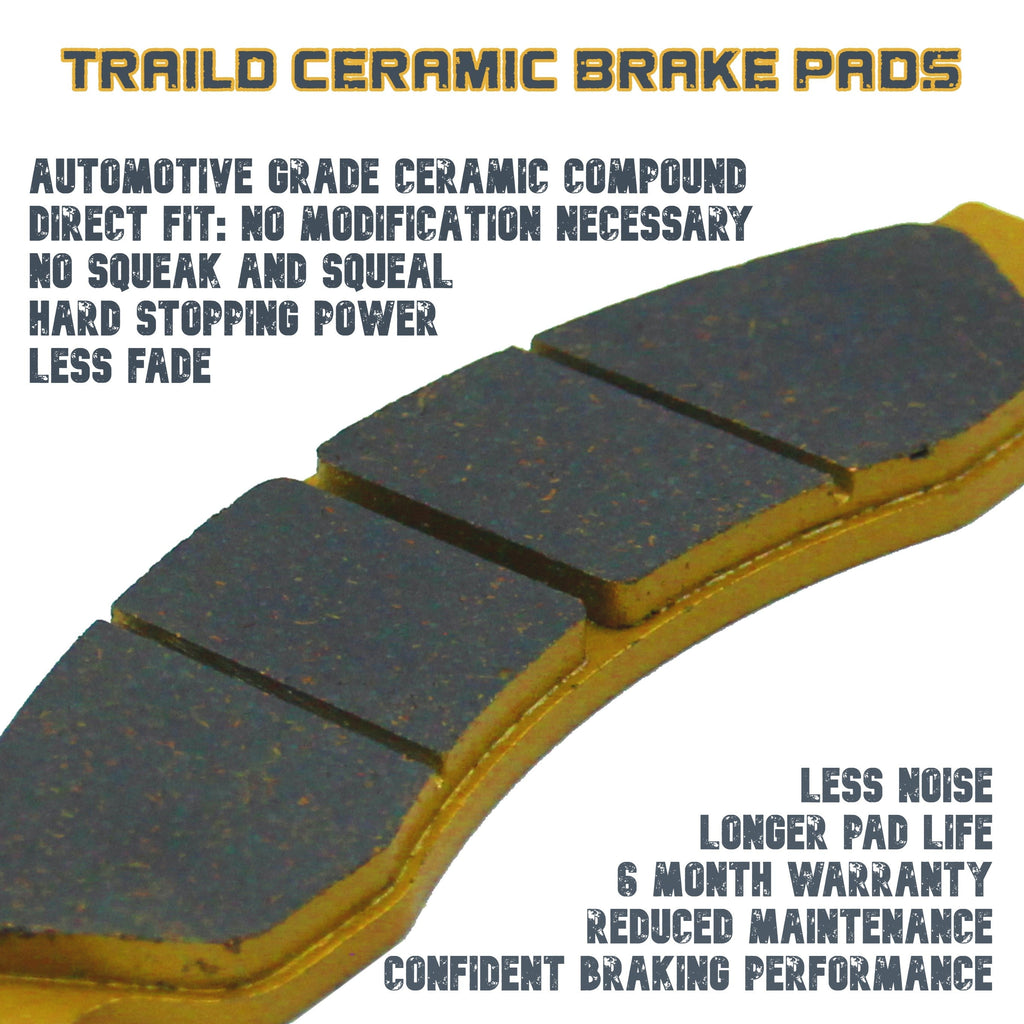 Kawasaki KRX/KRX4 1000 2020-2026 Ceramic Brake Pad Set - image 3