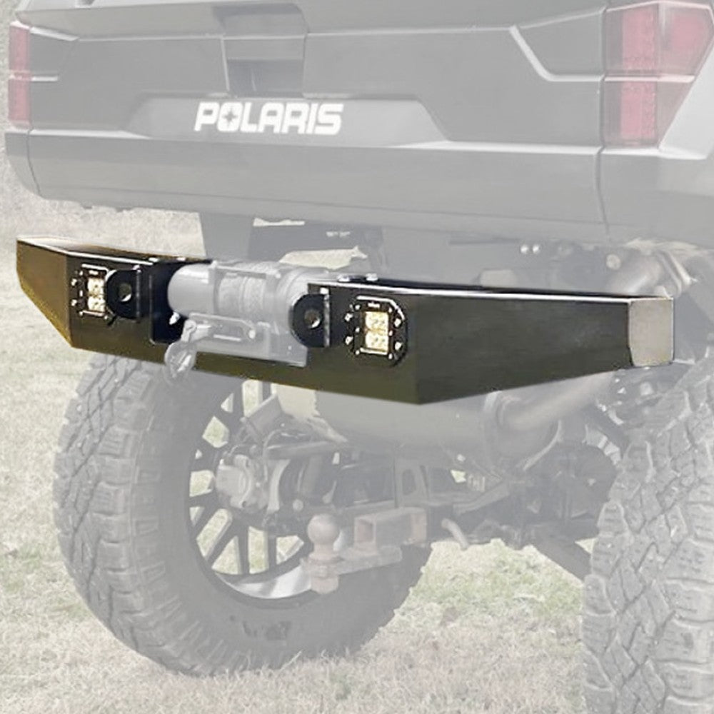 Wild Boar Polaris Ranger 900 / 1000 Rear Bumper w/ Lights and Winch Mount