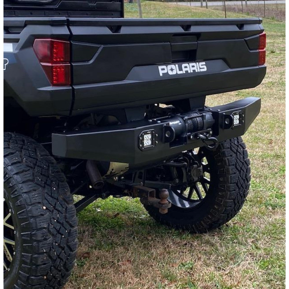 Wild Boar Polaris Ranger 900 / 1000 Rear Bumper w/ Lights and Winch Mount