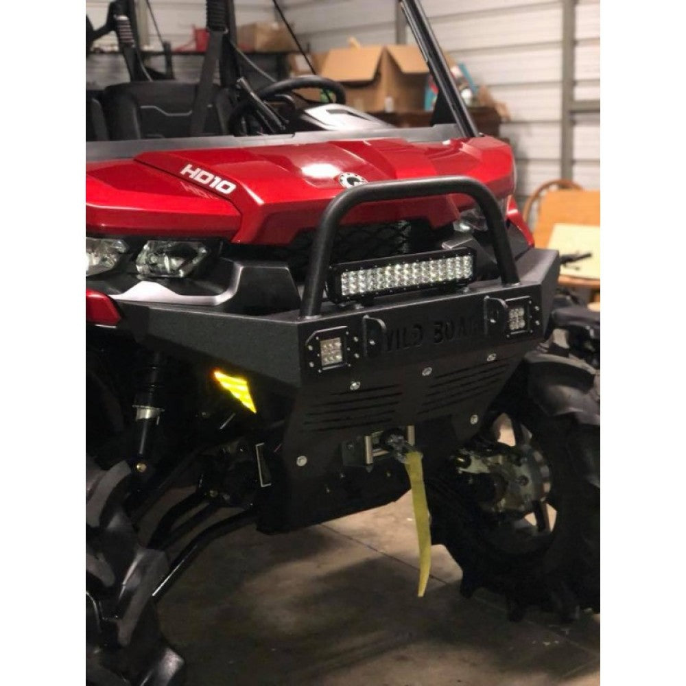 Wild Boar Can-Am Defender Front Bumper with LED Lights (2016-2019)