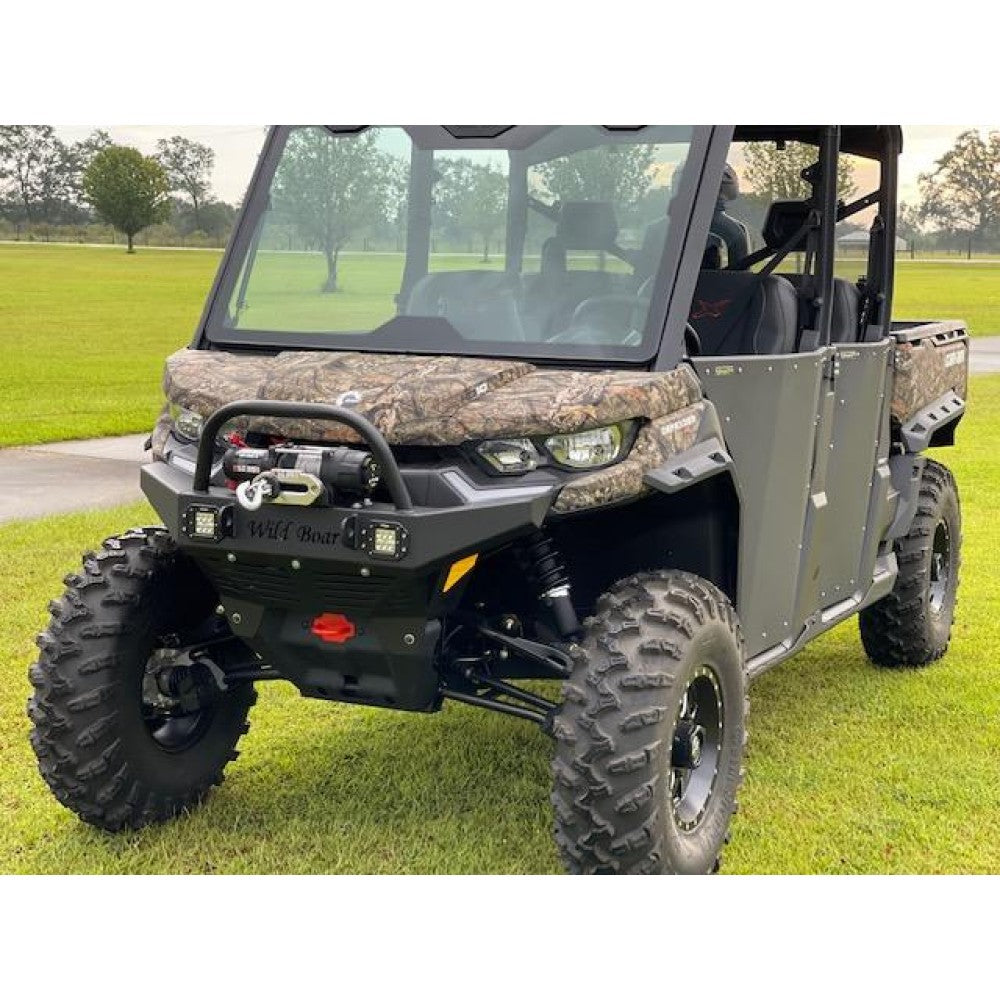 Wild Boar Can-Am Defender Front Bumper with LED Lights (2020-Up)