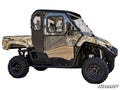 Yamaha Viking convertible cab enclosure doors installed side view
